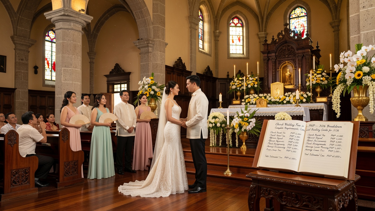 Part 2: Church Wedding Fees in PHP — 2026 Breakdown