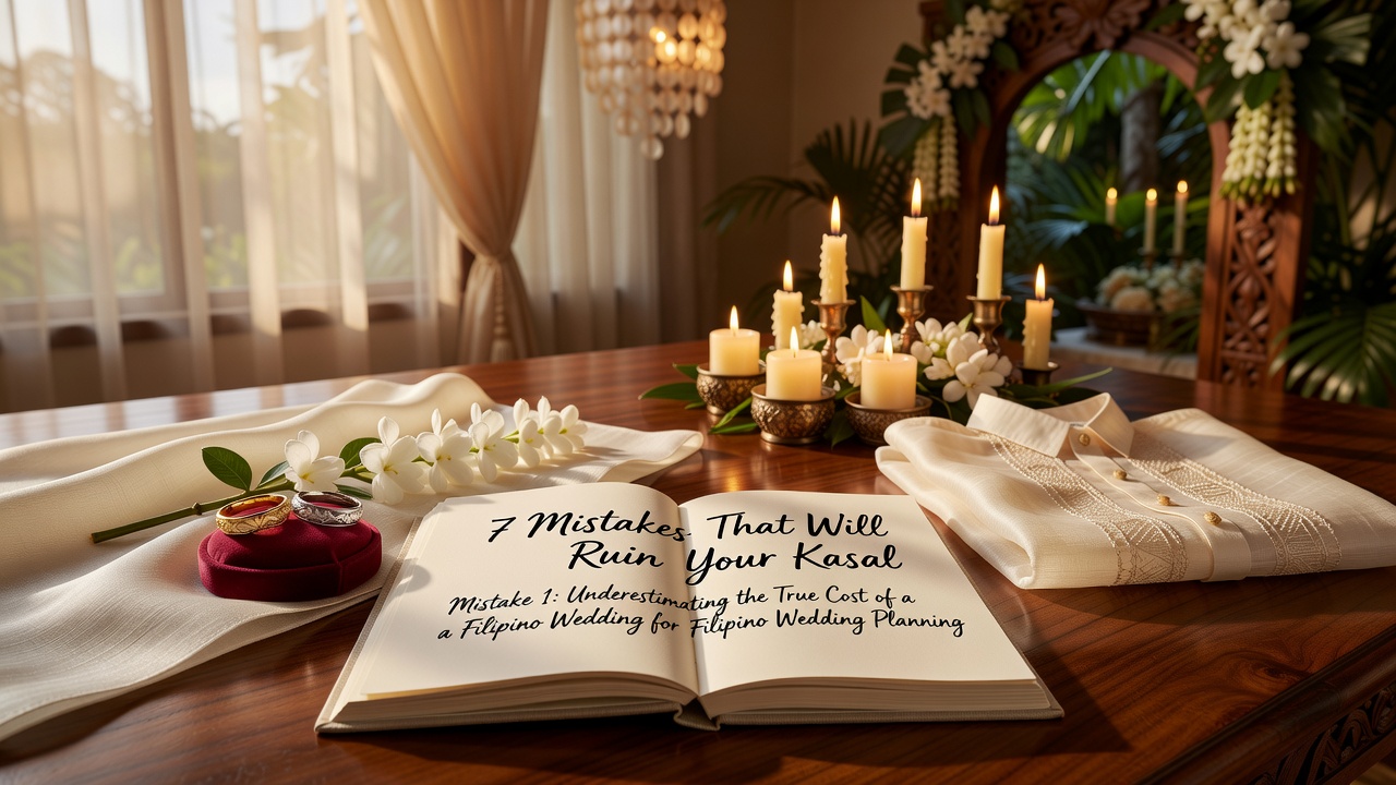 Mistake 1: Underestimating the True Cost of a Filipino Wedding