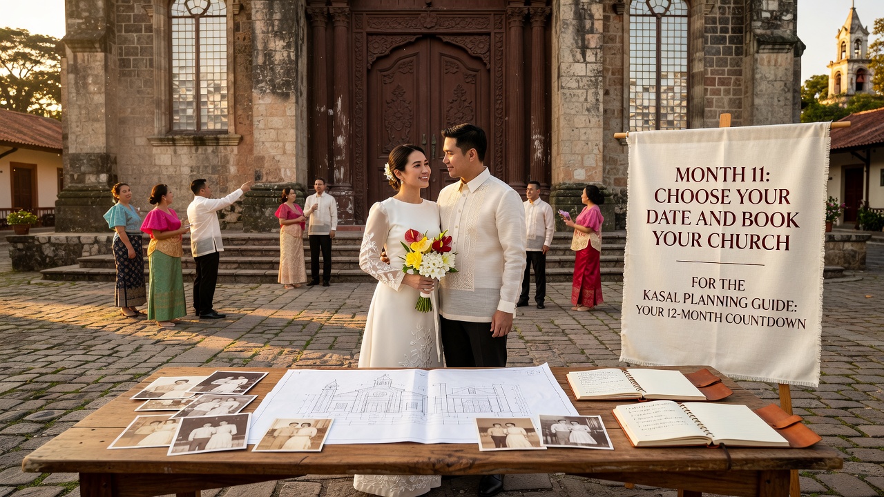Month 11: Choose Your Date and Book Your Church