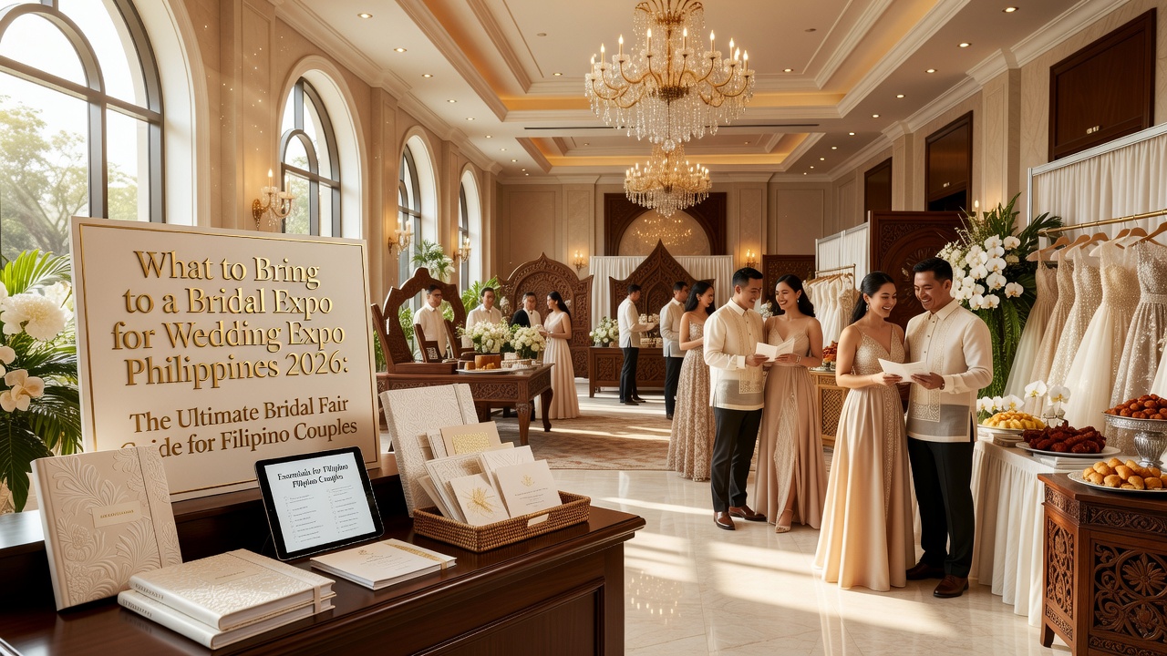 What to Bring to a Bridal Expo