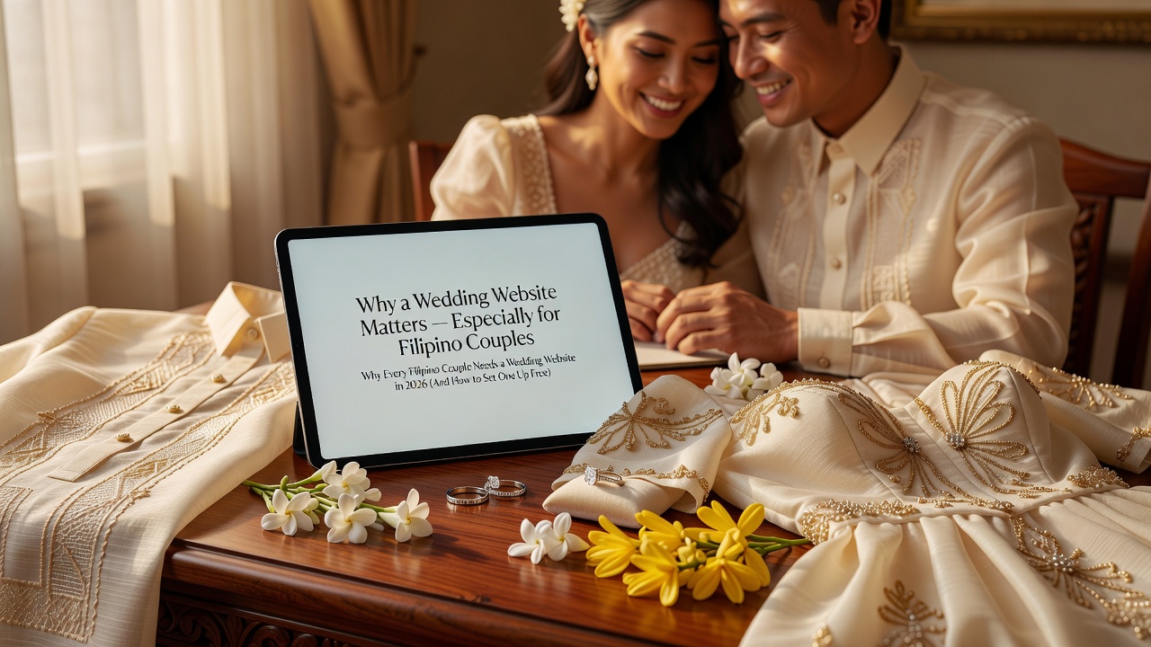 Why a Wedding Website Matters — Especially for Filipino Couples