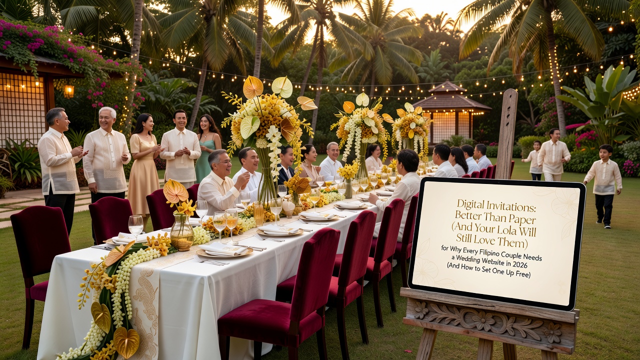 Digital Invitations: Better Than Paper (And Your Lola Will Still Love Them)